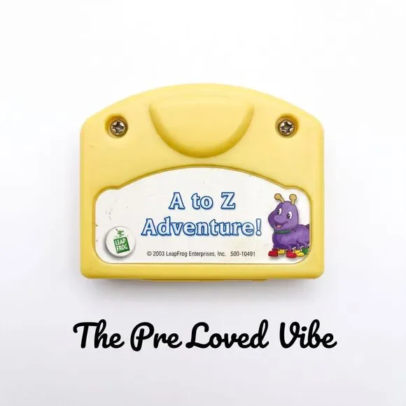 A to Z Adventure Little Touch Leap Frog  Cartridge