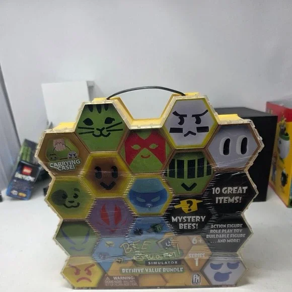 Roblox Bee Swarm Simulator Beehive Value Bundle Series 1 With Carrying Case 2022