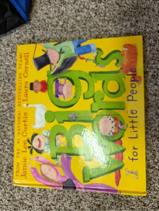 Signed by author Jamie Lee Curtis Big Words for Little People