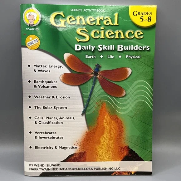 General Science, Grades 5 - 8 (Daily Skill Builders) - Paperback - GOOD