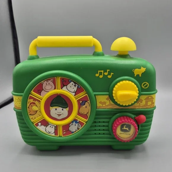 JOHN DEERE Classic Tunes Toy Radio Animal Sounds‎ Learning Curve 2006 Tested