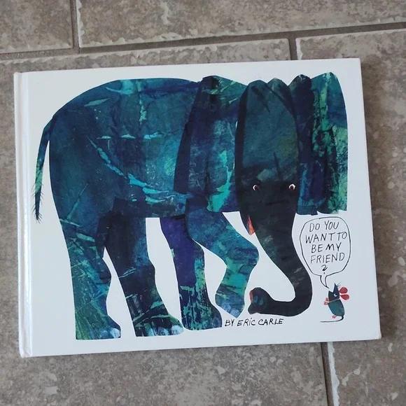 Eric Carle Do You Want to Be My Friend? Hardcover Special Ed 2021 Ages 2-3