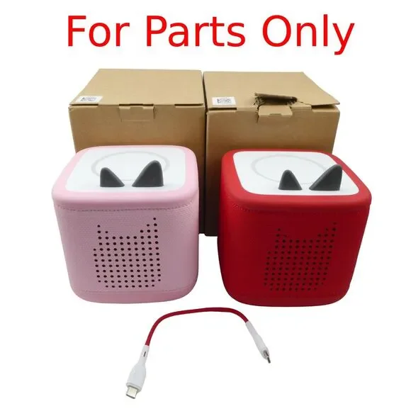 2 Pack FOR PARTS ONLY Toniebox 2 – Toniebox Audio Player for Kids-Music Box READ