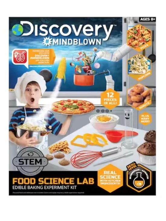 Discovery Toys STEM Discovery Food Science Lab Kit (NWT)