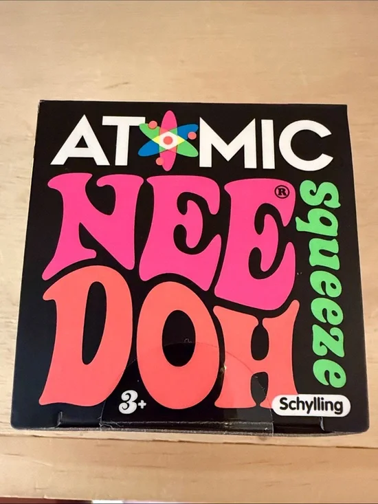 Atomic NeeDoh Squeezee Ball - Rare & Super Hard to Find