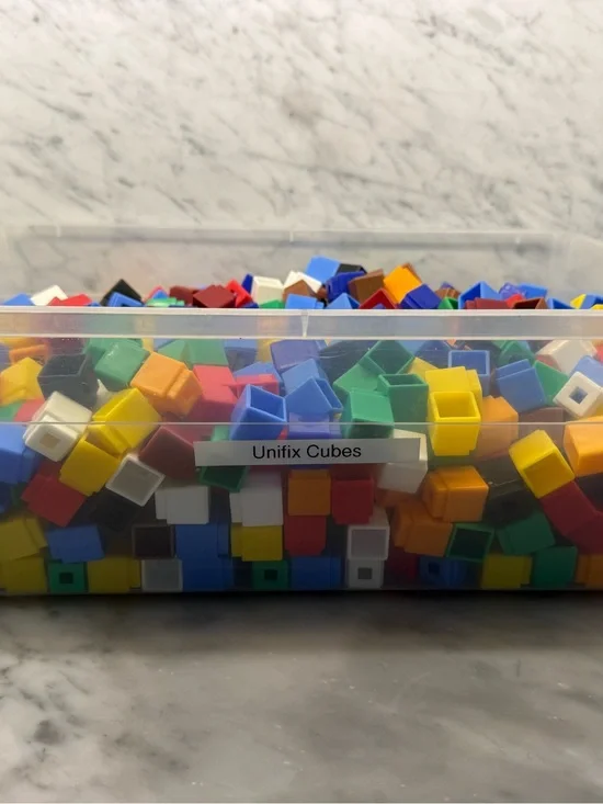 Unifix Cubes Math Manipulatives - Multicolor
