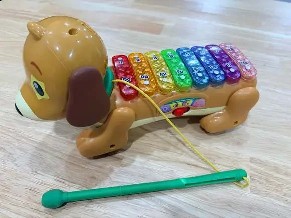 VTech Zoo Jamz Doggy Xylophone Musical Pull Toy