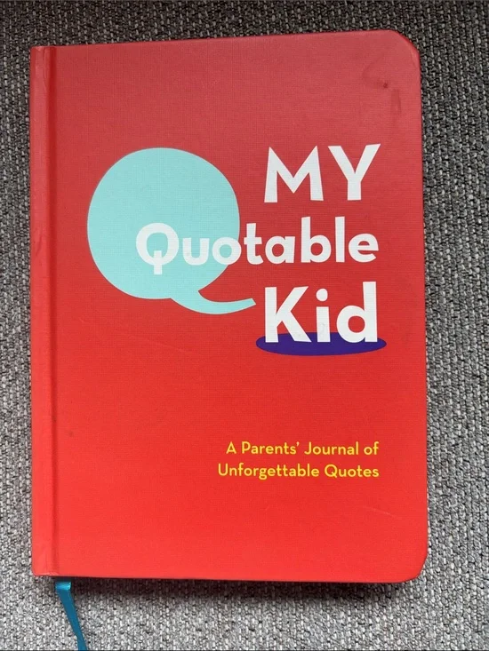 My Quotable Kid Red Parents' Journal