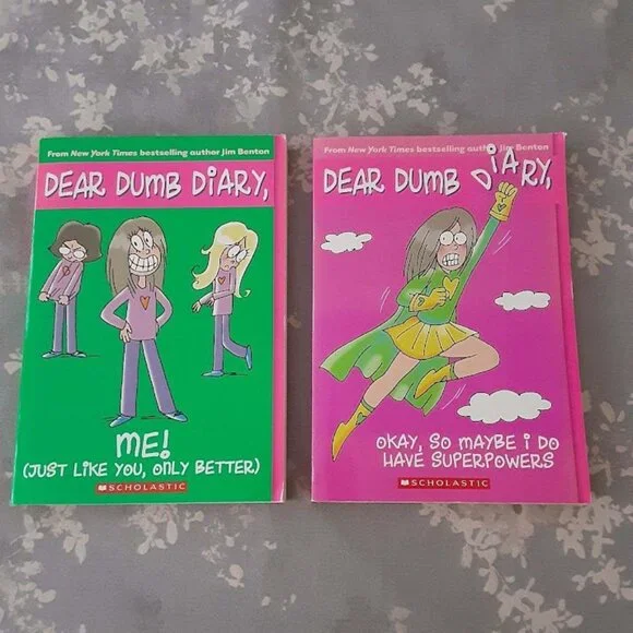Dear Dumb Diary - Scholastic - set  of (2) books