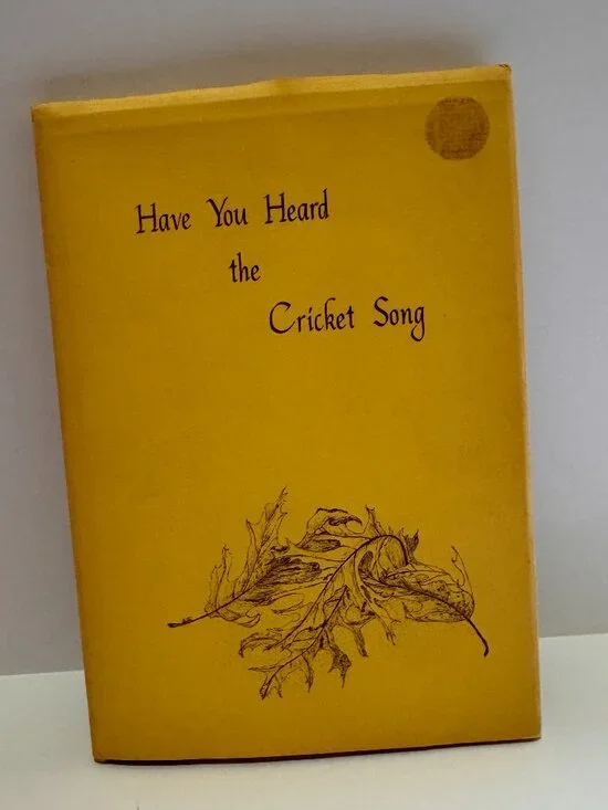 Have You Heard the Cricket Song Signed Abbott Bossen HC DJ 1979 8th Print