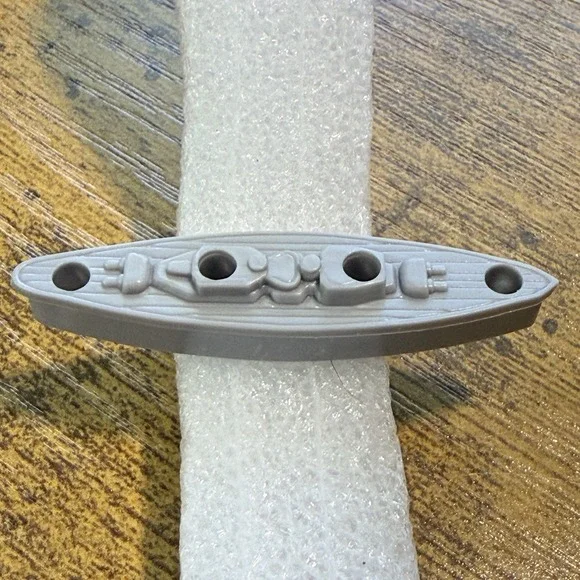 Battleship Game Replacement Parts Pieces Ships‎ Battleship 4 Hole Gray Hasbro
