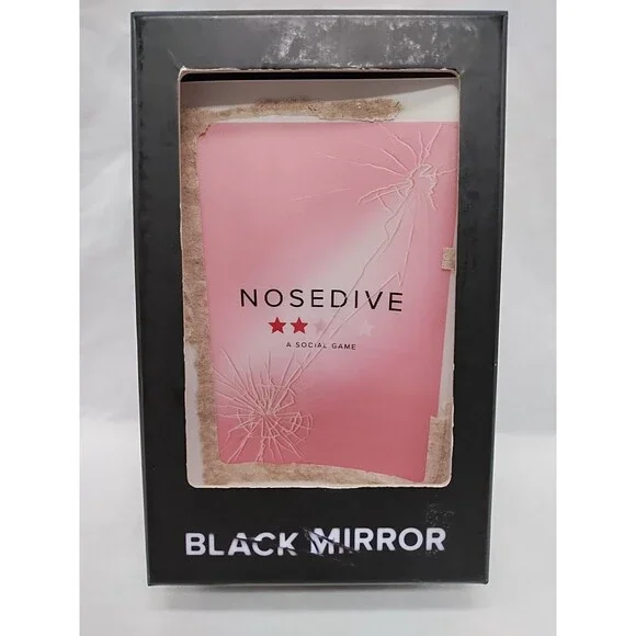 *Damaged Box* Black Mirror Nosedive Board Game Complete