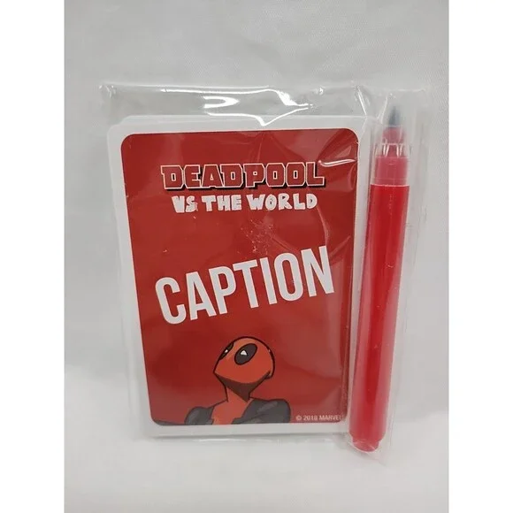 Deadpool Vs The World Caption Promo Card Pack