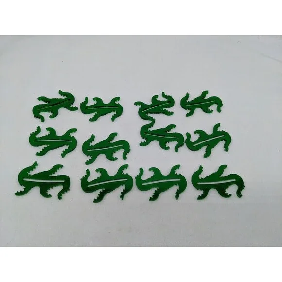 Lot Of (8) Green Translucent Litko Arkham Horror Cthulhu Monster Bases