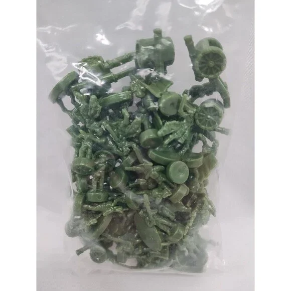 Sealed Set Of (60) 2003 Risk Green Board Game Player Pieces