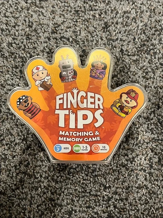 Finger Tips Matching & Memory Game Ages 3+