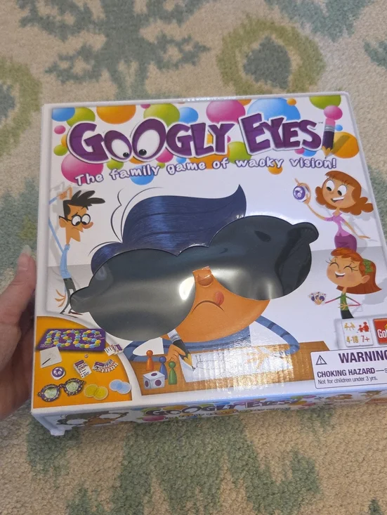 Googly Eyes Family Board Game - Colorful Box