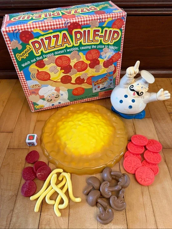 Poppa’s Pizza Pile-Up Topple Game