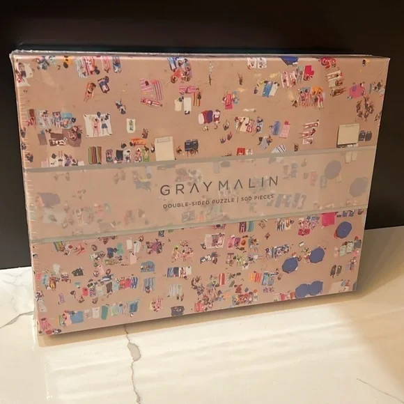 Gray Malin Double Sided 500 Piece Puzzle  New Sealed