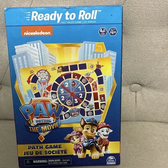 PAW Patrol Movie Ready to Roll Path Board Game 2P 4+