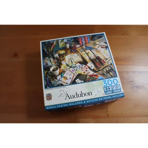 Audubon Creative Birding 300 Piece Puzzle