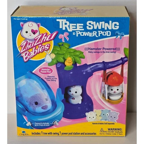 ZHU ZHU BABIES TREE SWING & POWER‎ POD