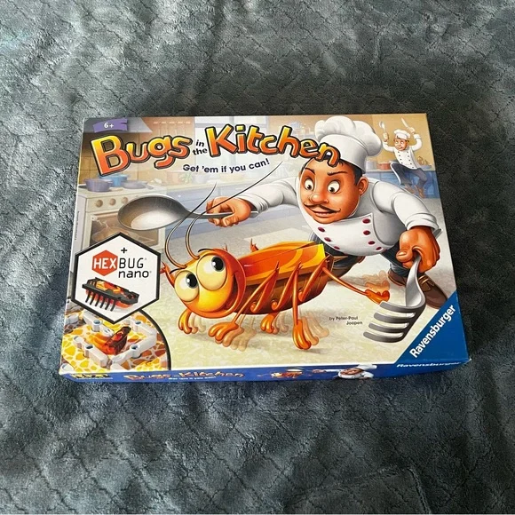 Ravensburger Bugs in the Kitchen Game -‎ Orange and Blue