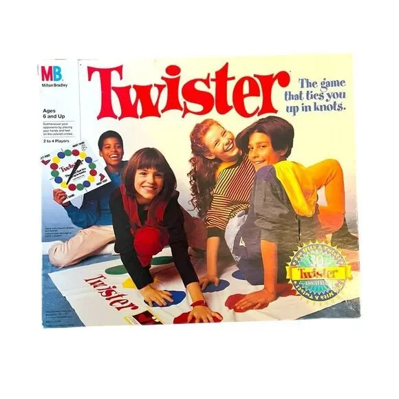 VINTAGE 1998 TWISTER GAME 30TH‎ ANNIVERSARY EDITION HASBRO