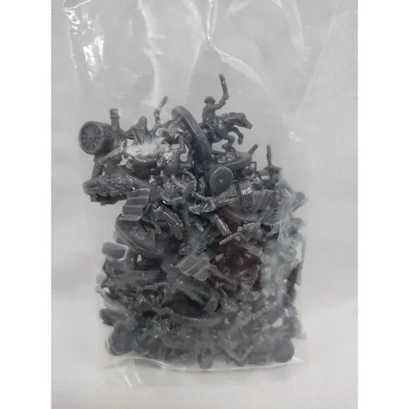 Sealed Set Of (60) 2003 Risk Gray Board Game Player Pieces