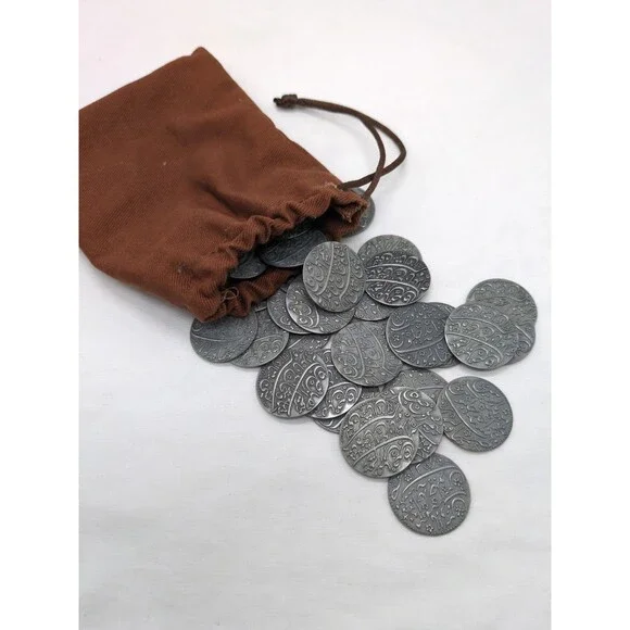 Pax Pamir 2nd Edition Metal Coins With Cloth Bag