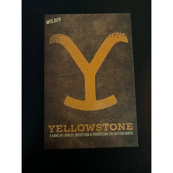 Yellowstone Party Game Card Game new sealed