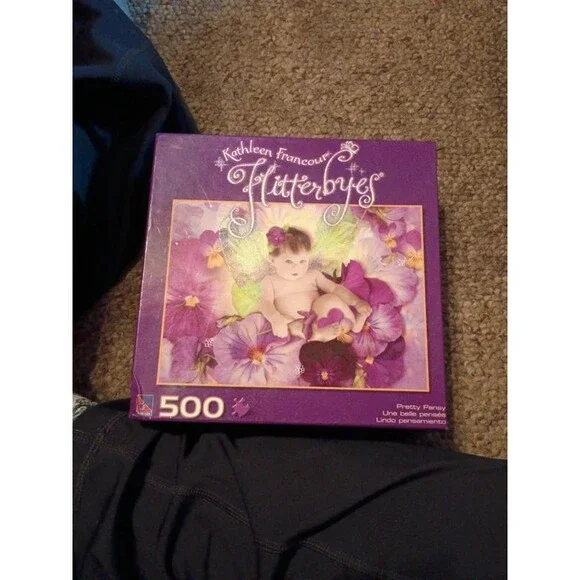 Cute flitterbyes baby 500 piece puzzle