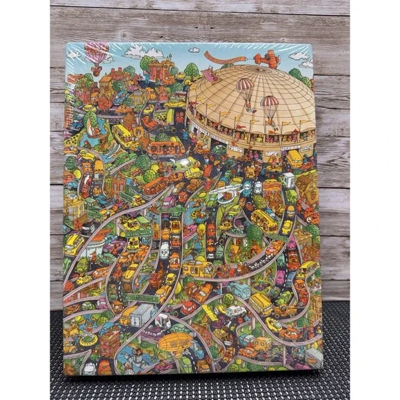 1985 SEALED Springbok  Puzzle Super Dome Sunday 500 Piece
