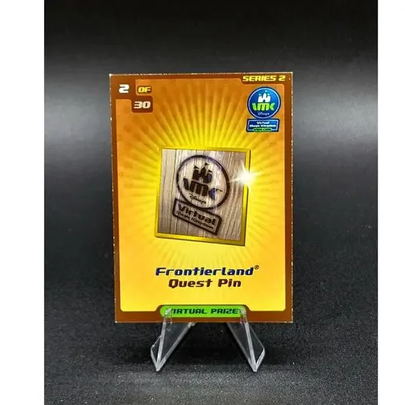 Virtual Magic Kingdom VMK Frontierland Quest Pin