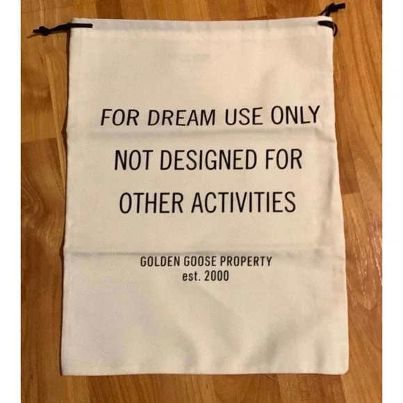 Golden Goose Dust Bag  15 1/2 x 12‎ inches