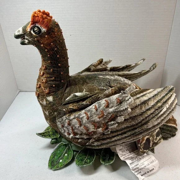 John Derian Target 2025 Fall Shaped Beaded Grouse Bird 16