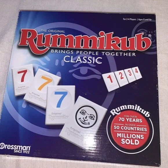 Pressman Rummikub Classic Edition Dive Into a World of Striategic Fun Tile Game