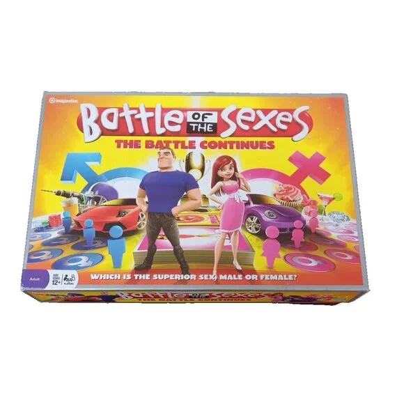 Battle of the Sexes Board Game by Imagination 2+ Players Ages‎ 12+