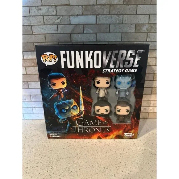 Nib Funko Games: Pop! Funkoverse - Game of Thrones 100 - 4 Figure‎ Pack (g13)