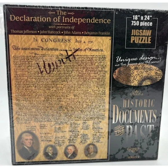 Historic Documents The Pact Series II Jigsaw Puzzle‎ 750 Pieces SEALED