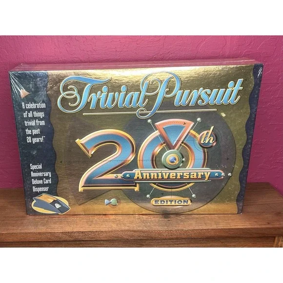Trivial Pursuit 2002 20th Anniversary Edition 80s 90s 2000's New Sealed! Y2K