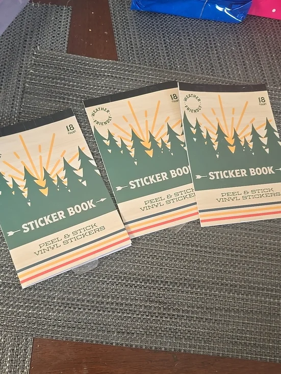 ❤️10/$20 New Adventurer Stickers Weather Friendly For Avid Hikers 3x