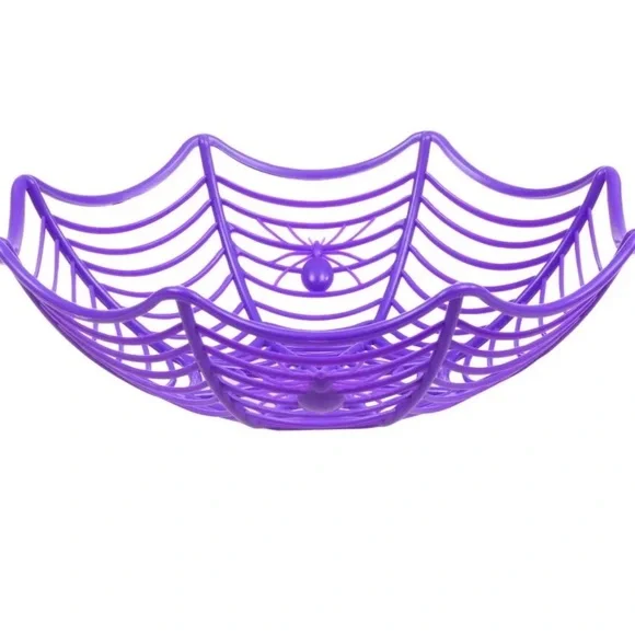 🕷️ PURPLE SPIDER WEB BOWL 🕷️