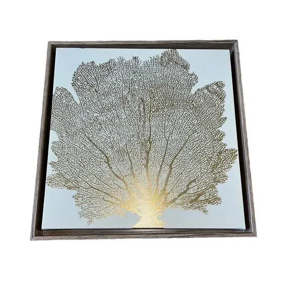 Nautical and Coastal Wall Art Canvas Prints 'Golden Family Tree”