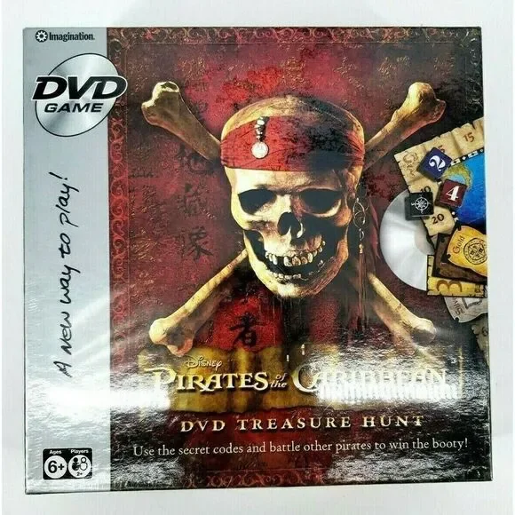 Disney Pirates of the Caribbean DVD‎ Board Game