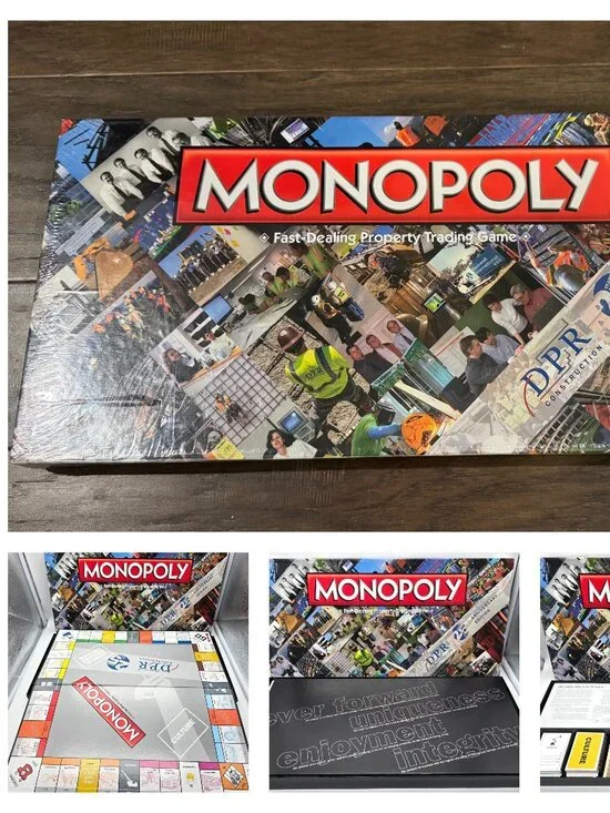 Monopoly DPR Construction 25th Anniversary Edition Collectibl Factory Sealed NEW