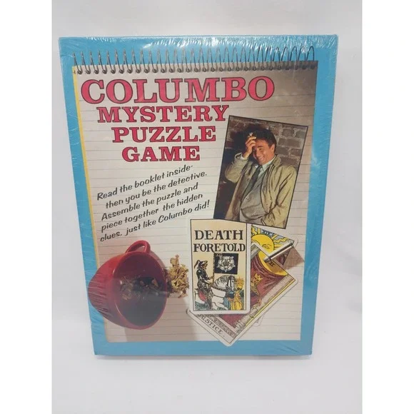 Columbo Mystery Jigsaw Puzzle Game Death Foretold 550pcs 18