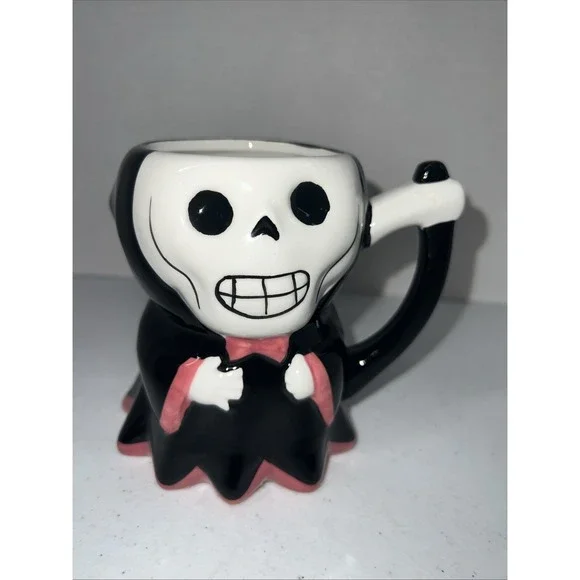 Halloween Figural Grim Reaper Mug Target Hyde & Eek 2024 Earthenware Character