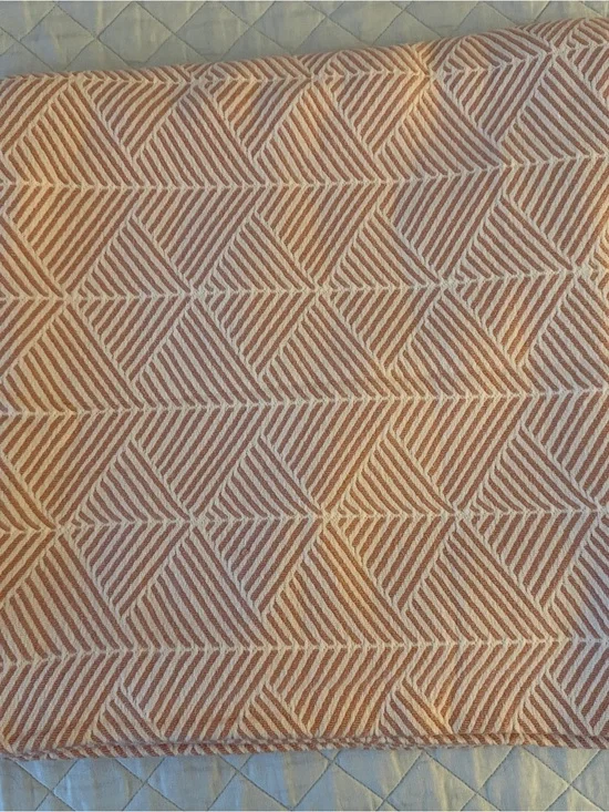 Target Blush Pink Geometric Tapestry