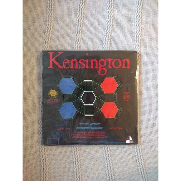 Kensington Board Game 1979 Vintage Complete Stragety Skill Game 2-6 Players